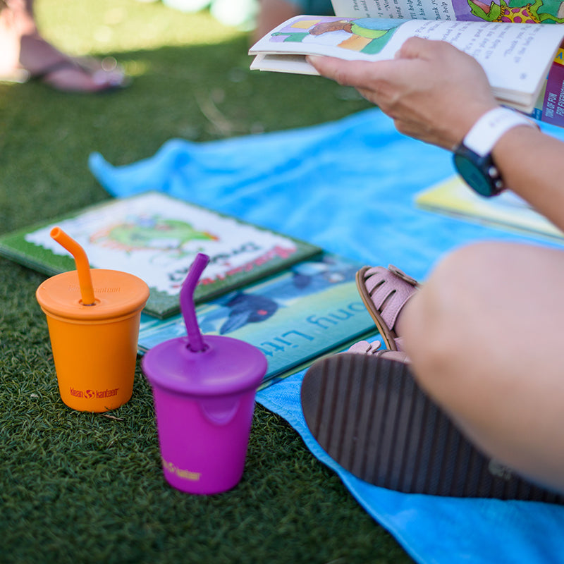 Kid's Sippy Cup and Wide Water Bottle Set