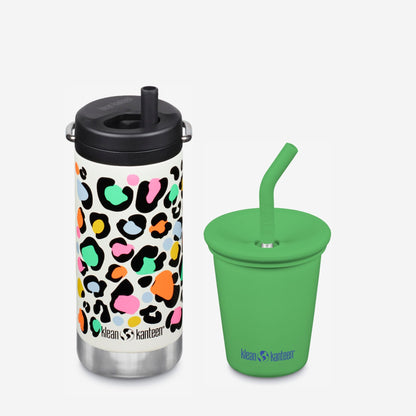 Kid's Sippy Cup and Wide Water Bottle Set