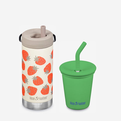 Kid's Sippy Cup and Wide Water Bottle Set